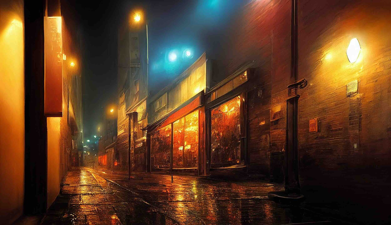 alley in the big city on a rainy night 2026 01 08 07 14 05 utc